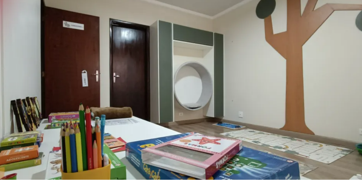 Ambiente de atendimento acolhedor